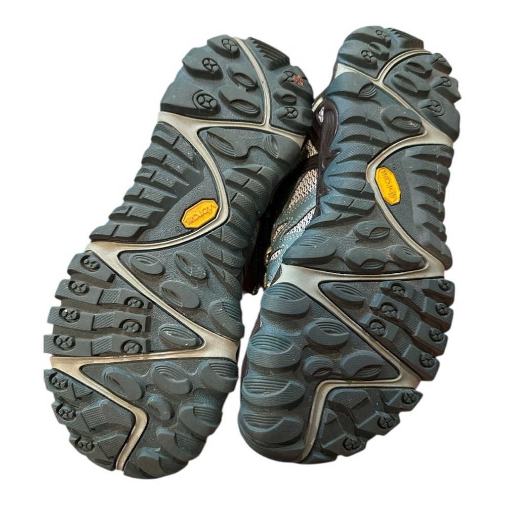 Merrell Women's Sneakers - Teal and Black Preloved - Picture 3 of 6